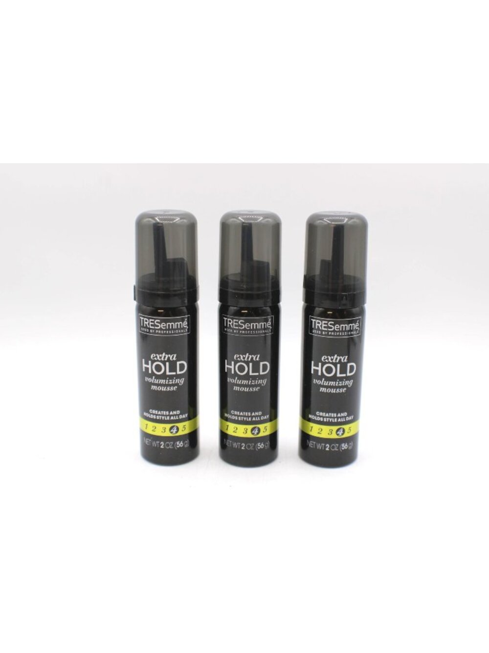 NEW Set Of 3 TRESemmé Extra Hold Volumizing Styling Mousse 2oz Level 4 Hold